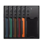 Metavertu 1 Curve Screen Calfskin 5G Web3 Phone – Caramel Brown - Image 4