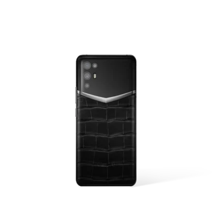 Ivertu Alligator Skin 5G Phone – Iron Black