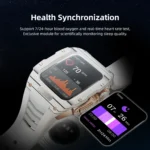 Metawatch White Diamond Smartwatch — White Strap - Image 4