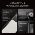 Metavertu Max Calfskin White Ceramic Frame - Image 3